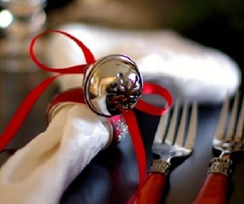 decorare tavola natale XLab idee campanelle