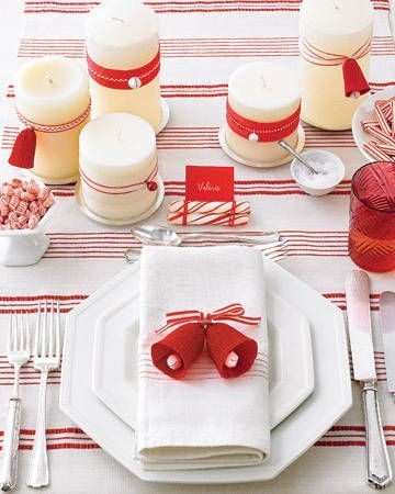 idee apparecchiare tavola natale XLab campanelle