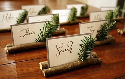 idee natale segnaposto apparecchiare XLab