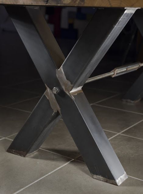 Gambe tavolo ferro XLab