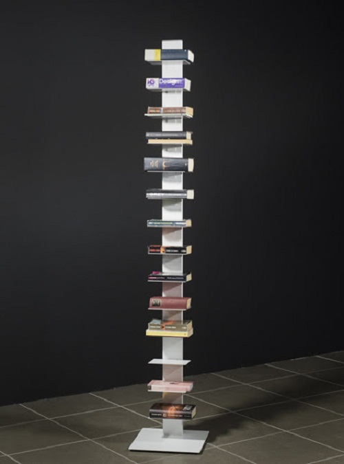 Libreria a colonna verticale Sapiens by Bruno Rainaldi: come avere i libri  sempre in ordine - XLAB Design