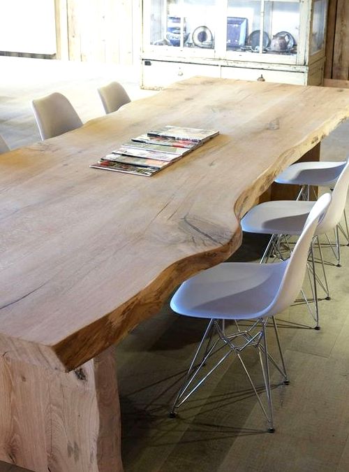 tavolo soggiorno legno massello rovere coen xlab