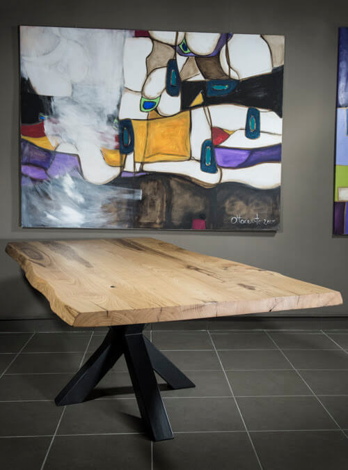 tavolo soggiorno legno massello XX