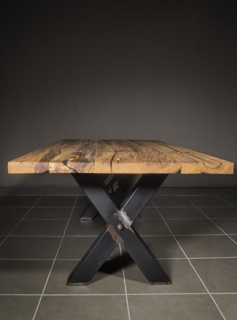tavolo legno antico castagno rick
