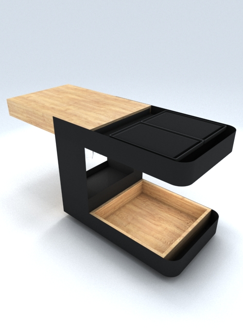 barbecue-bbcool-da-terrazzo-senza-fumo-design