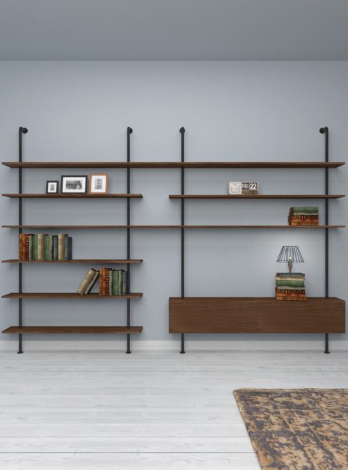 Librerie a parete di design per il soggiorno: idee e soluzioni per ogni stile di arredo