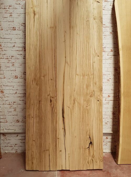 Piano base per tavolo in legno grezzo antico Jim Xlab