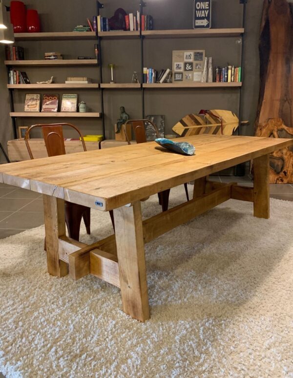 tavolo planar legno massello stile rustico xlab
