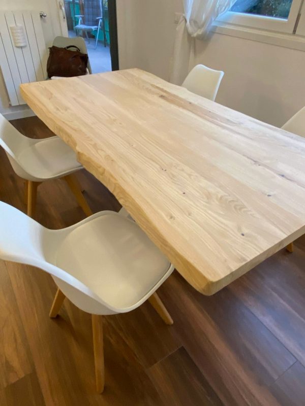 tavolo in legno massello di castagno