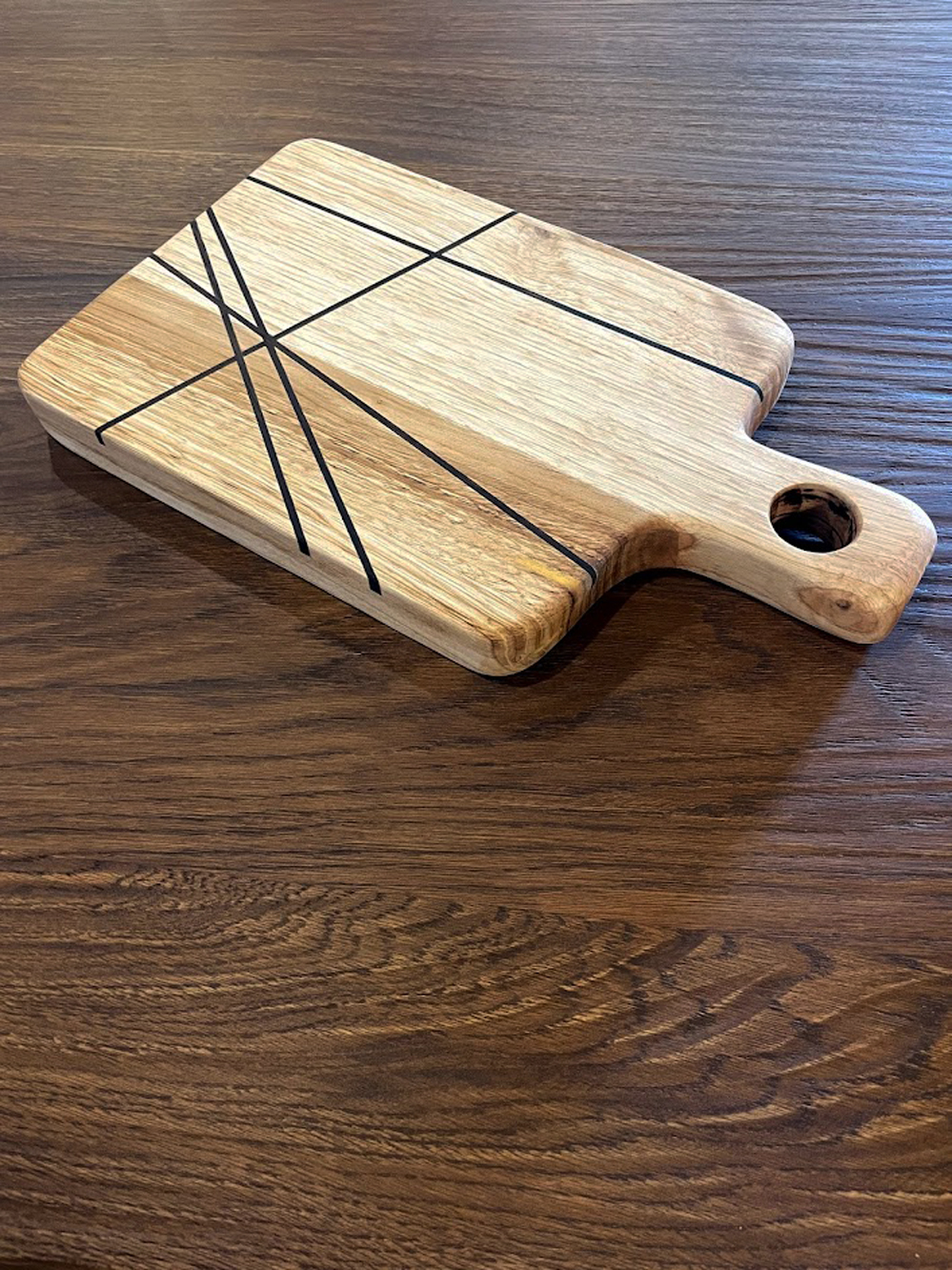 Tagliere in legno massello fatto a mano - Line - XLAB Design