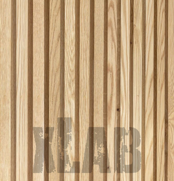 Listelli di legno verticali per rivestimento da parete