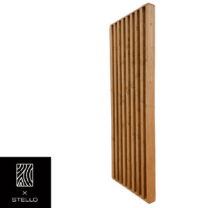 Divisorio Interparete listelli di legno verticali regolabili in altezza L 70 H 280