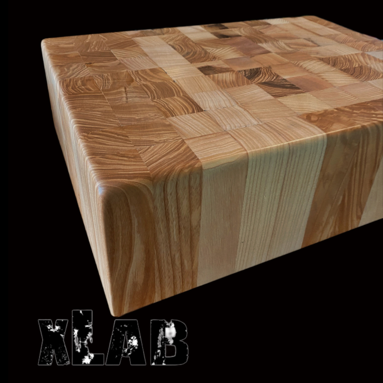 Tagliere da macellaio in legno e ceppo batticarne professionale - XLAB  Design