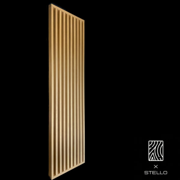 Nuovo divisorio parete in legno listelli di legno verticali su misura solo per te
