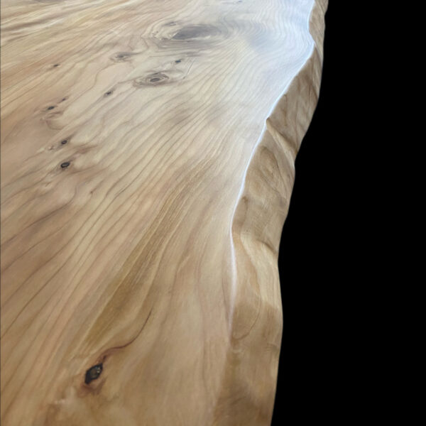 Bordo taglio tronco tavolo cedro Libano massello