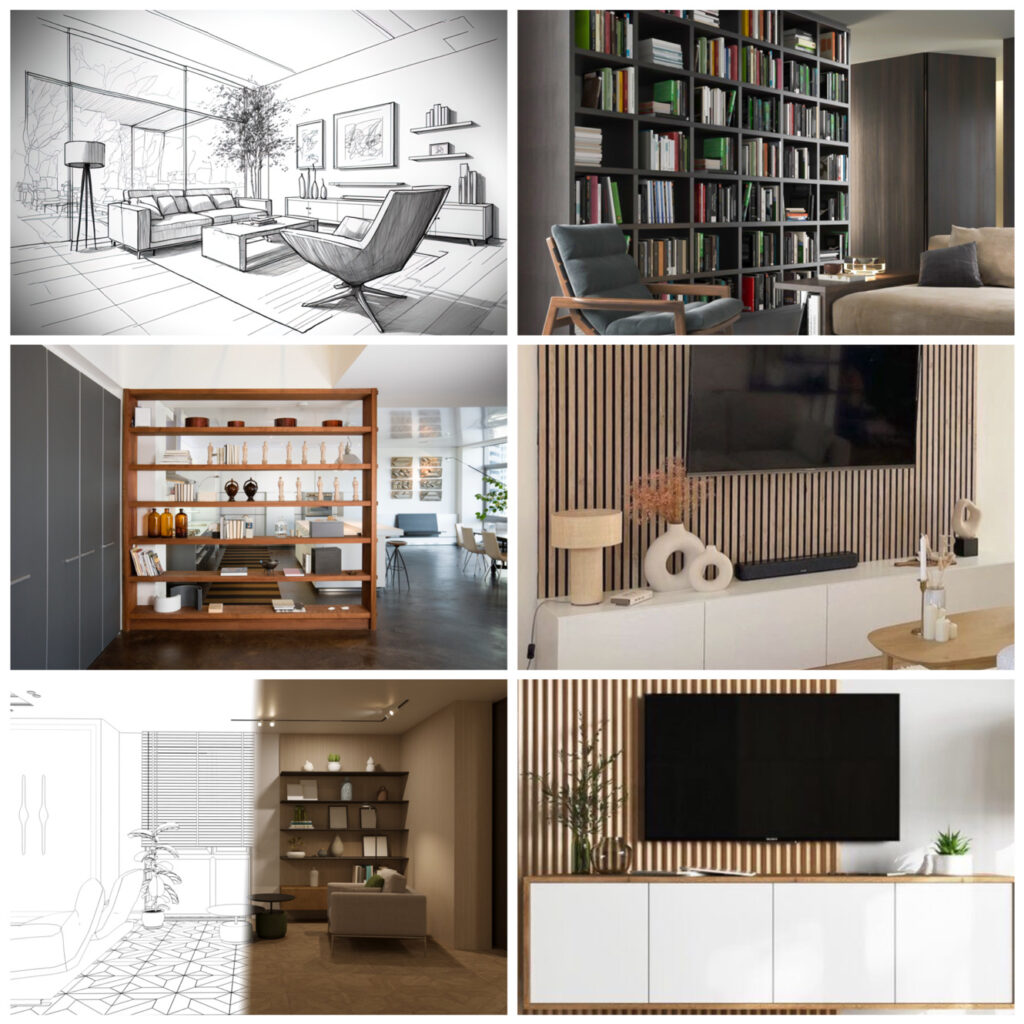 Librerie su misura per la tua casa progettazione consulenza