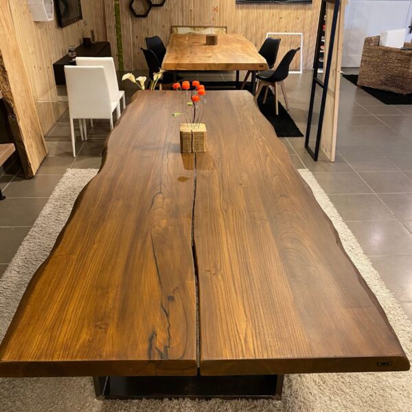 tavolo da pranzo in legno masssello