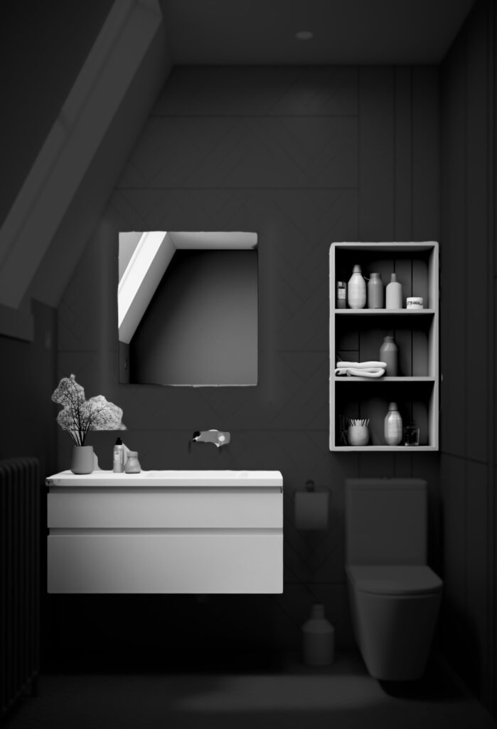 Modello delta mobile bagno design moderno