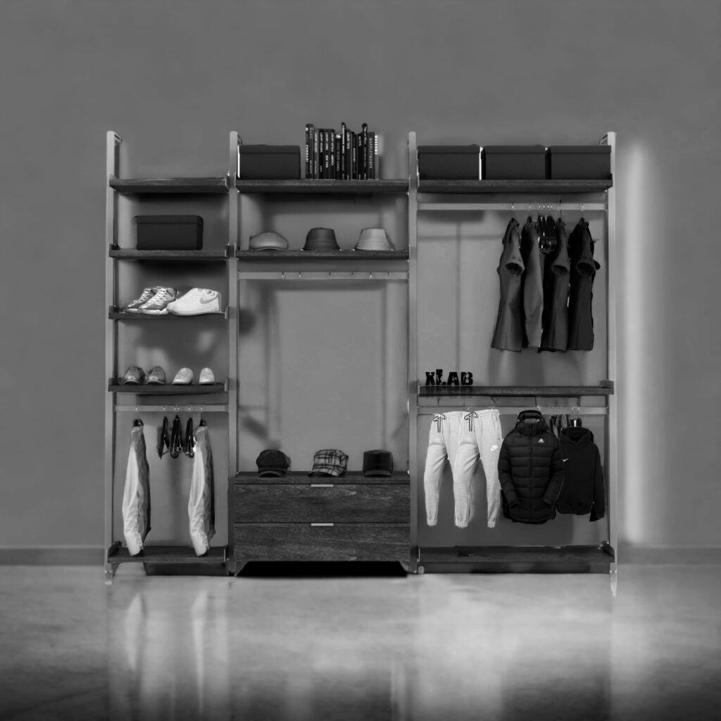 cabina moderna armadio