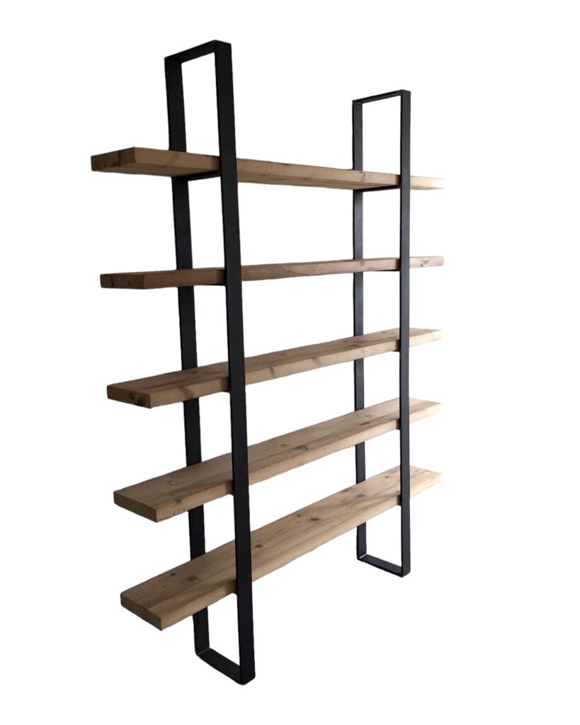 libreria ferro e legno merlino