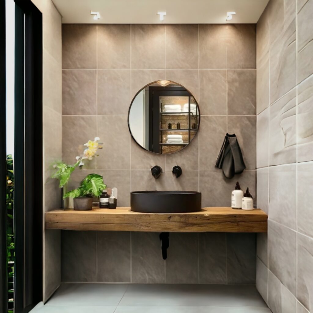 mensola da bagno per lavabo d’appoggio