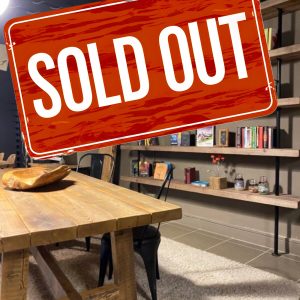 Offerta in sconto adesso – Libreria Leopolda e tavolo Planar legno massello rustico