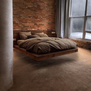 “Pazzesco” il nuovo letto sospeso in aria senza gambe e in legno massello – Edizione limitata