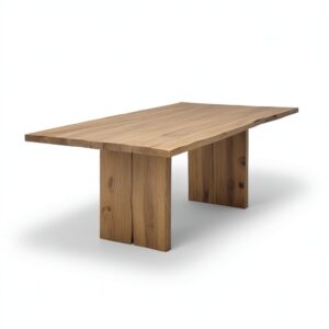 Tavolo da pranzo in legno massello rustico artigianale 220 x 105 cm Ponza