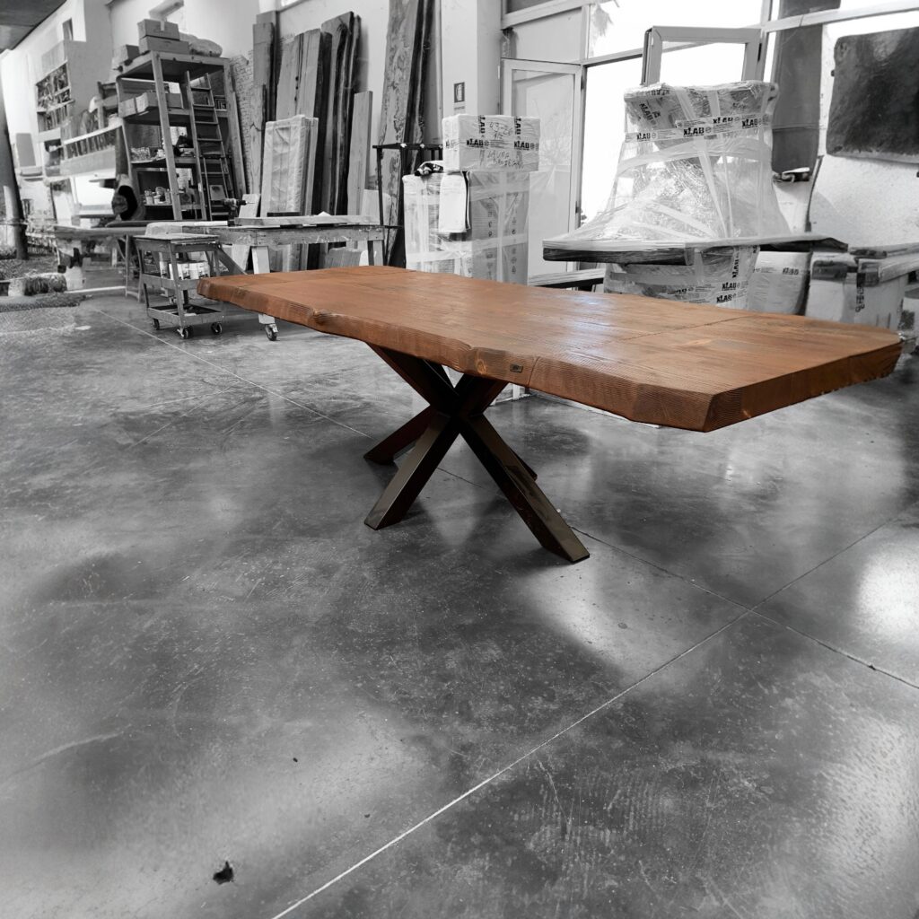tavolo da pranzo allungabile in legno