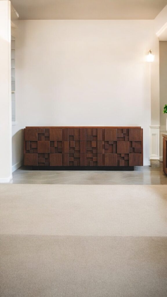 Mobile credenza da soggiorno in legno