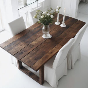 Bonnie il Tavolo in Legno Massello di Recupero Vintage L 110 x 220 cm