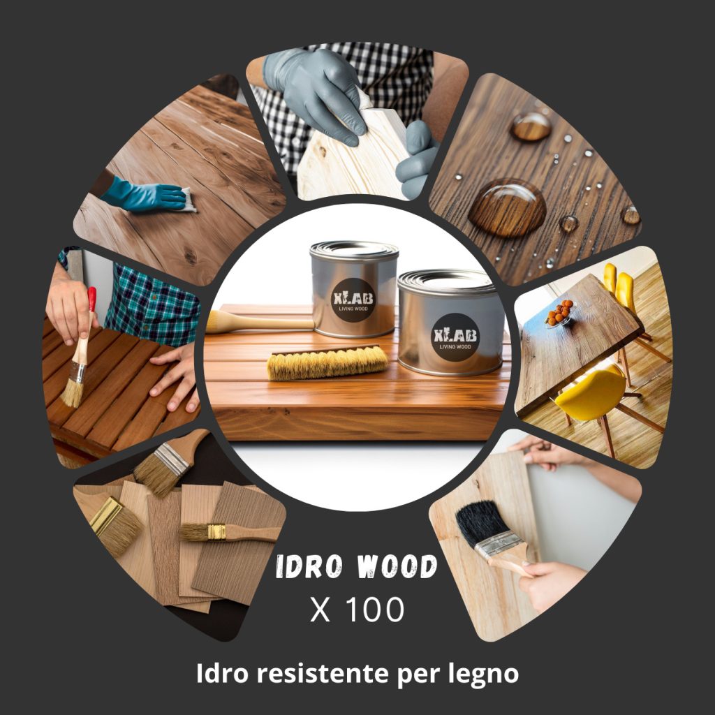 Legno idro resistente Idro Wood X 100