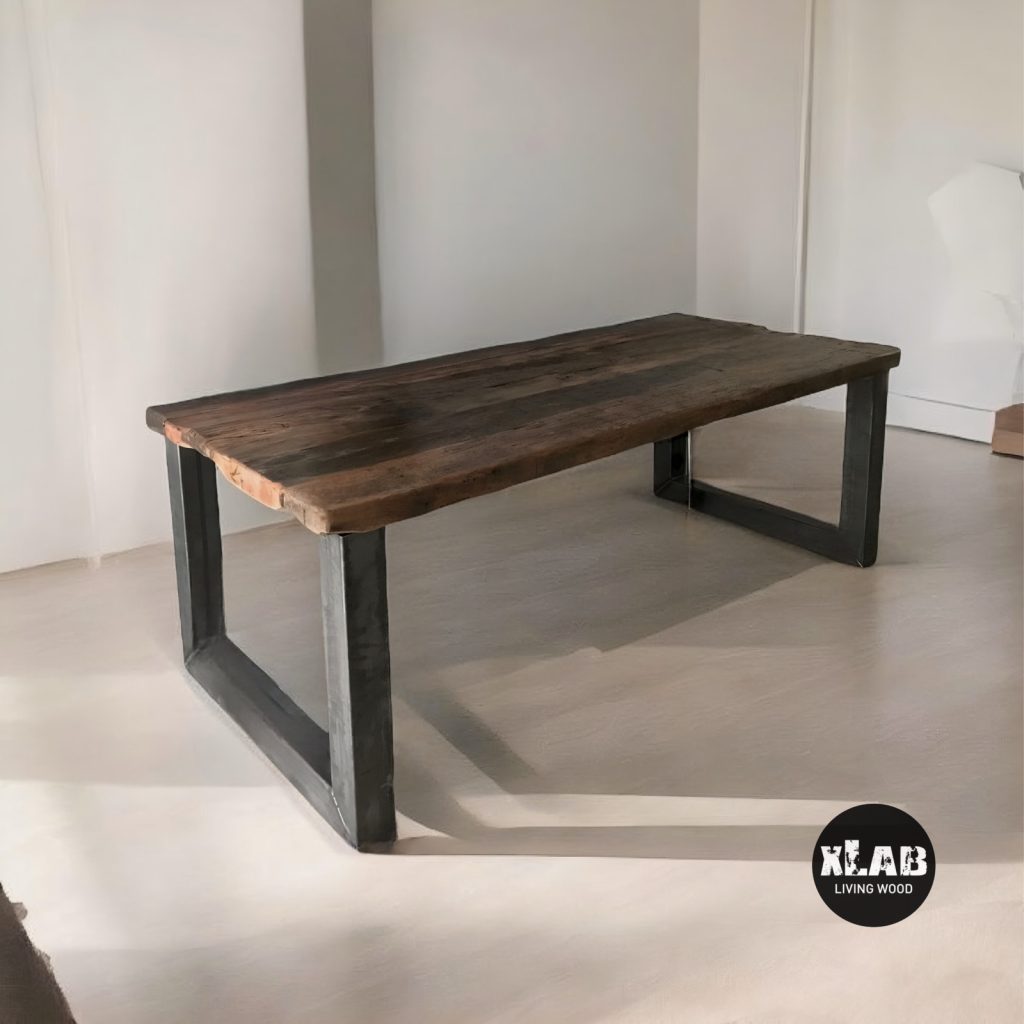  tavolo economico in legno stile industriale