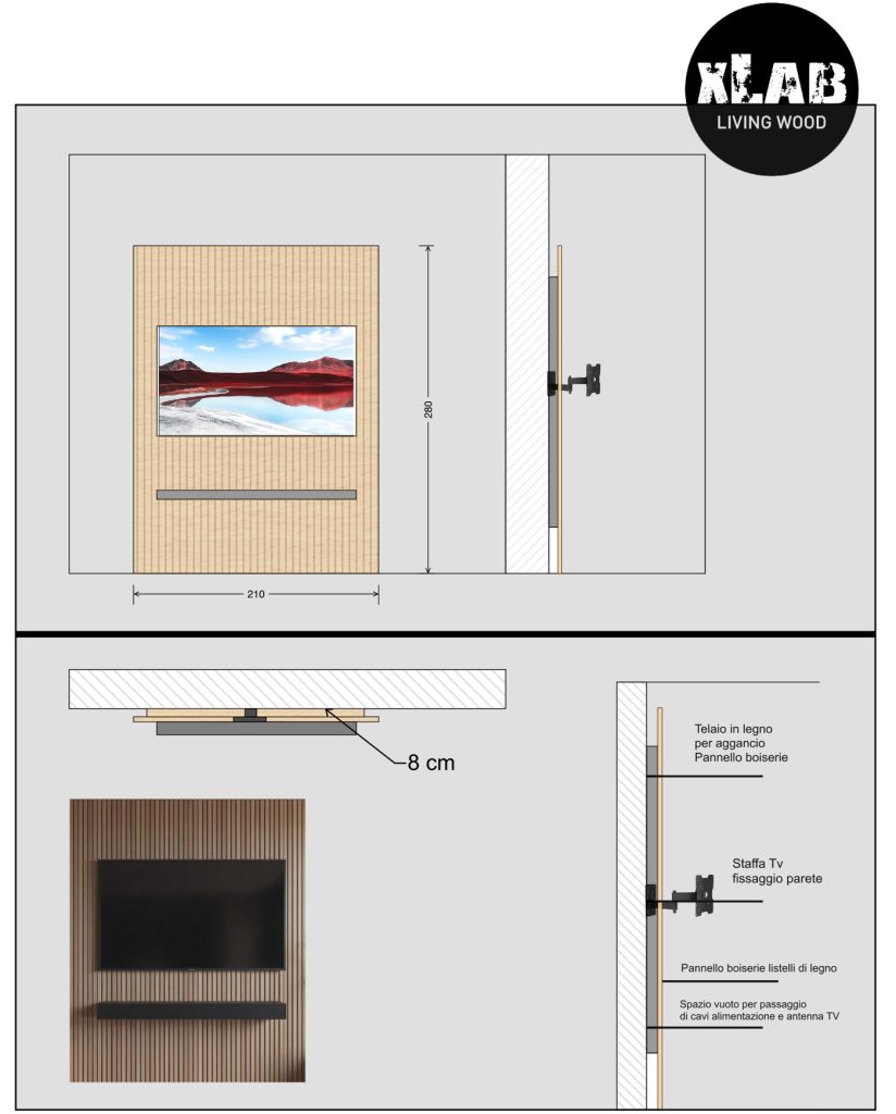 Mobile Tv design moderno