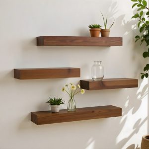 Set di Mensole in Legno di Qualità – Arreda Pareti Vuote con Stile e Funzionalità