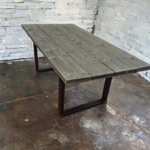 Tavolo Industrial Design Legno e Ferro 200×90 – In Offerta sconto -30%