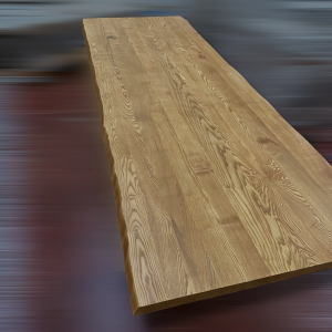 Top in legno massello isola cucina in legno massello 240 x 120 x 6 cm Rovere