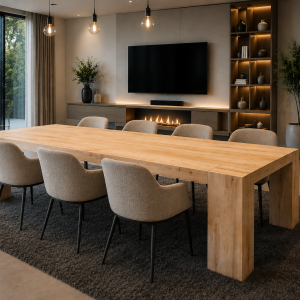 Tavolo in Legno Massello di Castagno Titanus 280  – 280×110 cm
