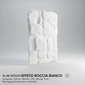 Parete in Vera Roccia Artistica: L’Opera Scultorea su Misura Firmata XLab Design