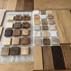 Campionario Legni Massello e Materiali XLab DESIGN – Kit Professionale per Architetti e Interior Designer