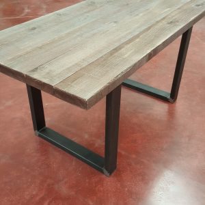 Tavolo Romeo 180×100 H75 in Stile Industriale